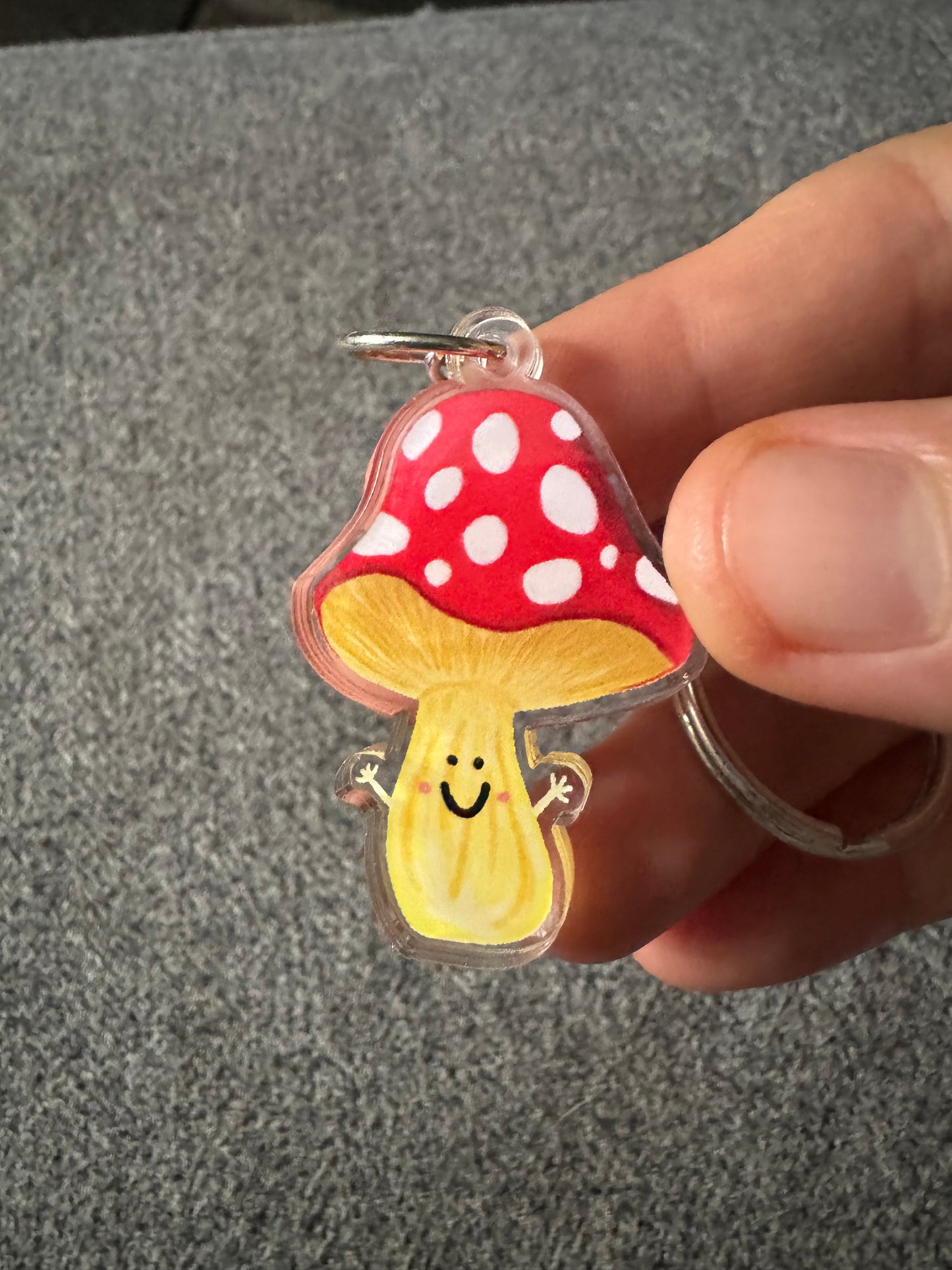 Acrylic Fairycore Illustration Keyring - Three Designs