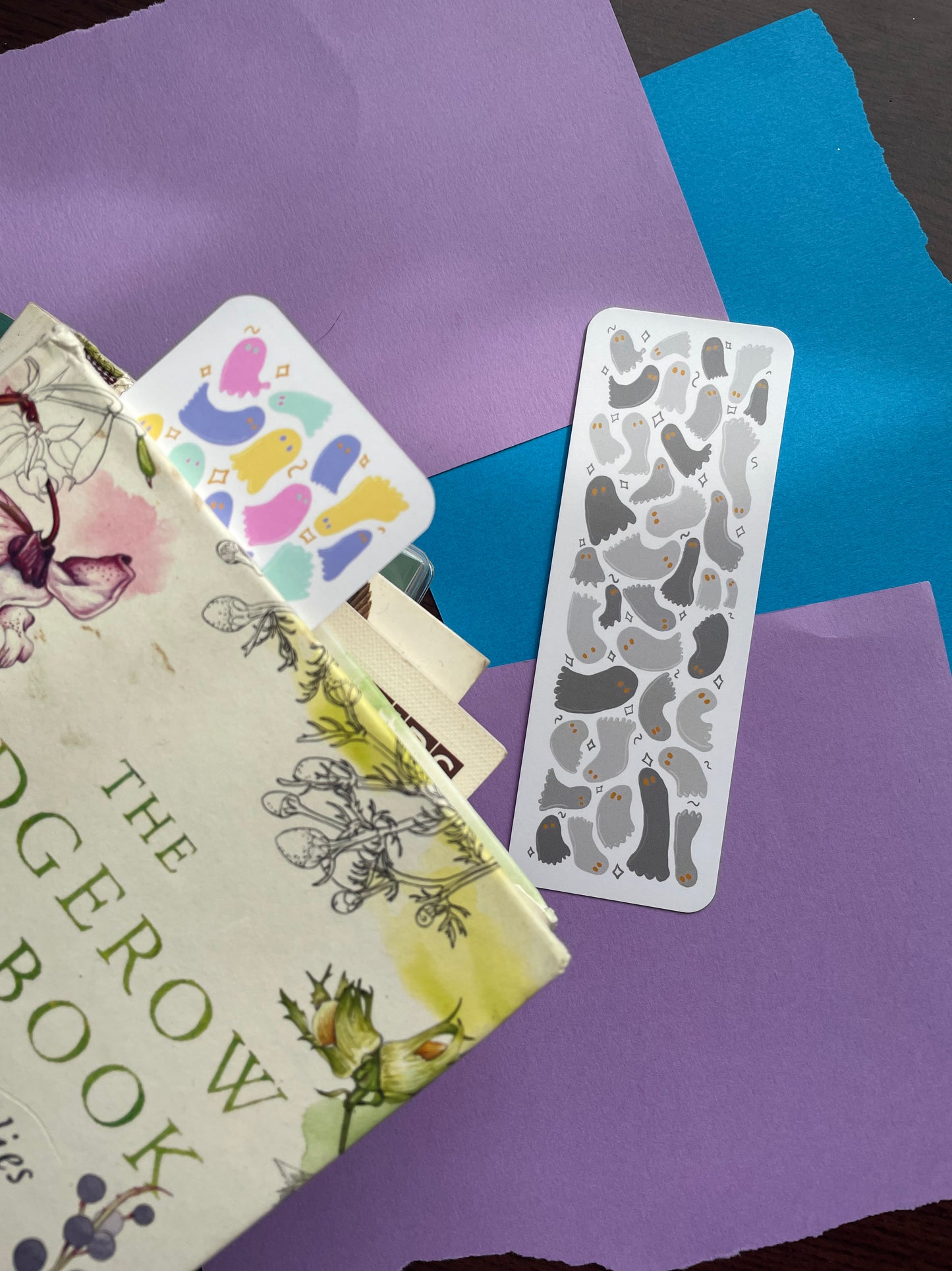 Pastel Ghost Bookmark