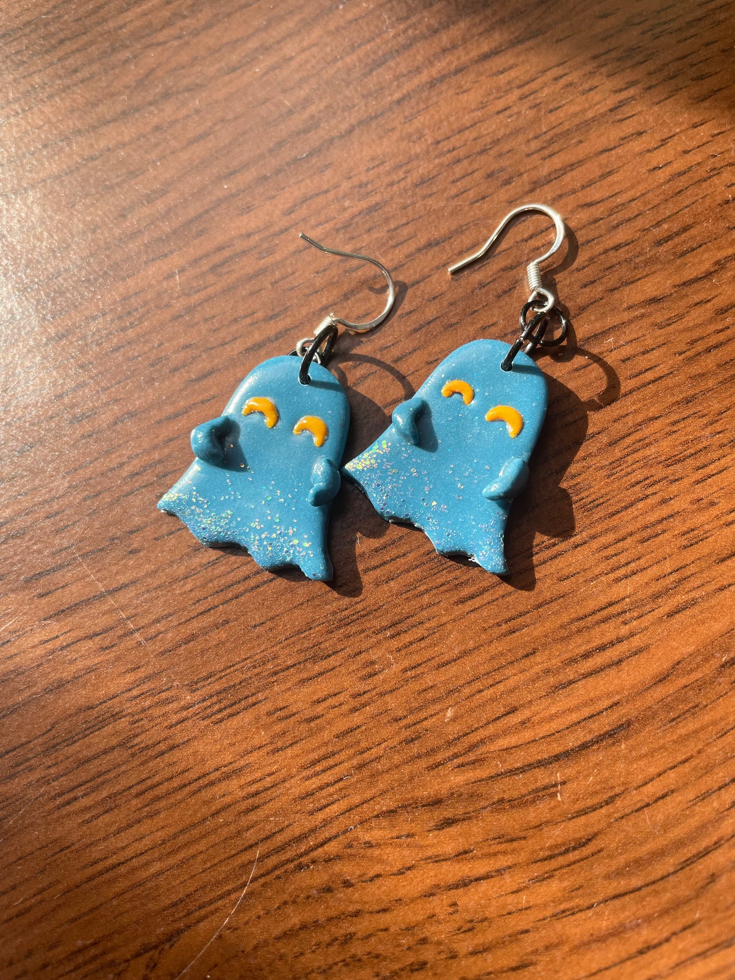 Colourful sparkle Ghostie Earrings
