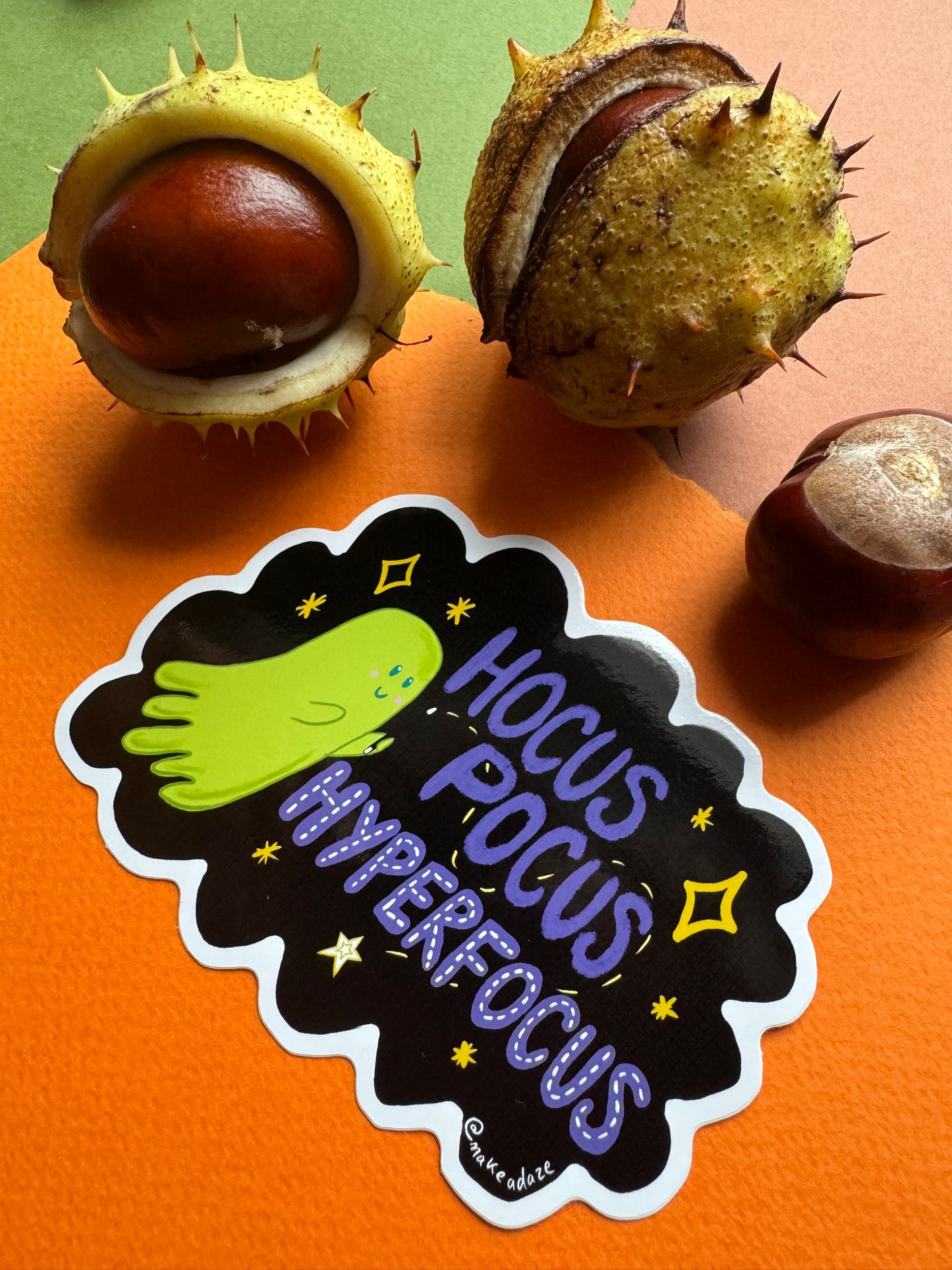Hocus Pocus Hyperfocus Vinyl Sticker