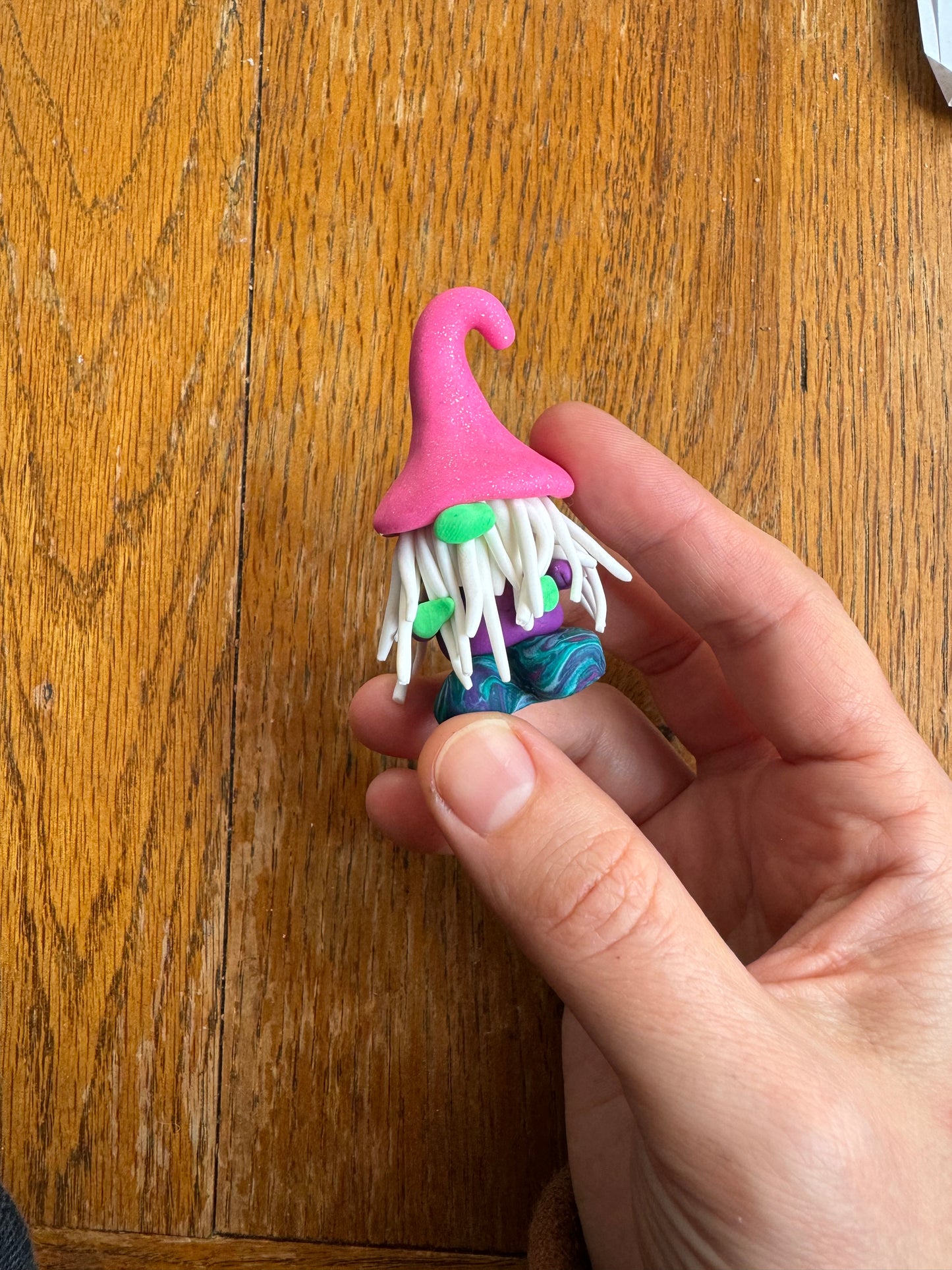 Pink Shimmer Hat Gonk Gnome Buddy