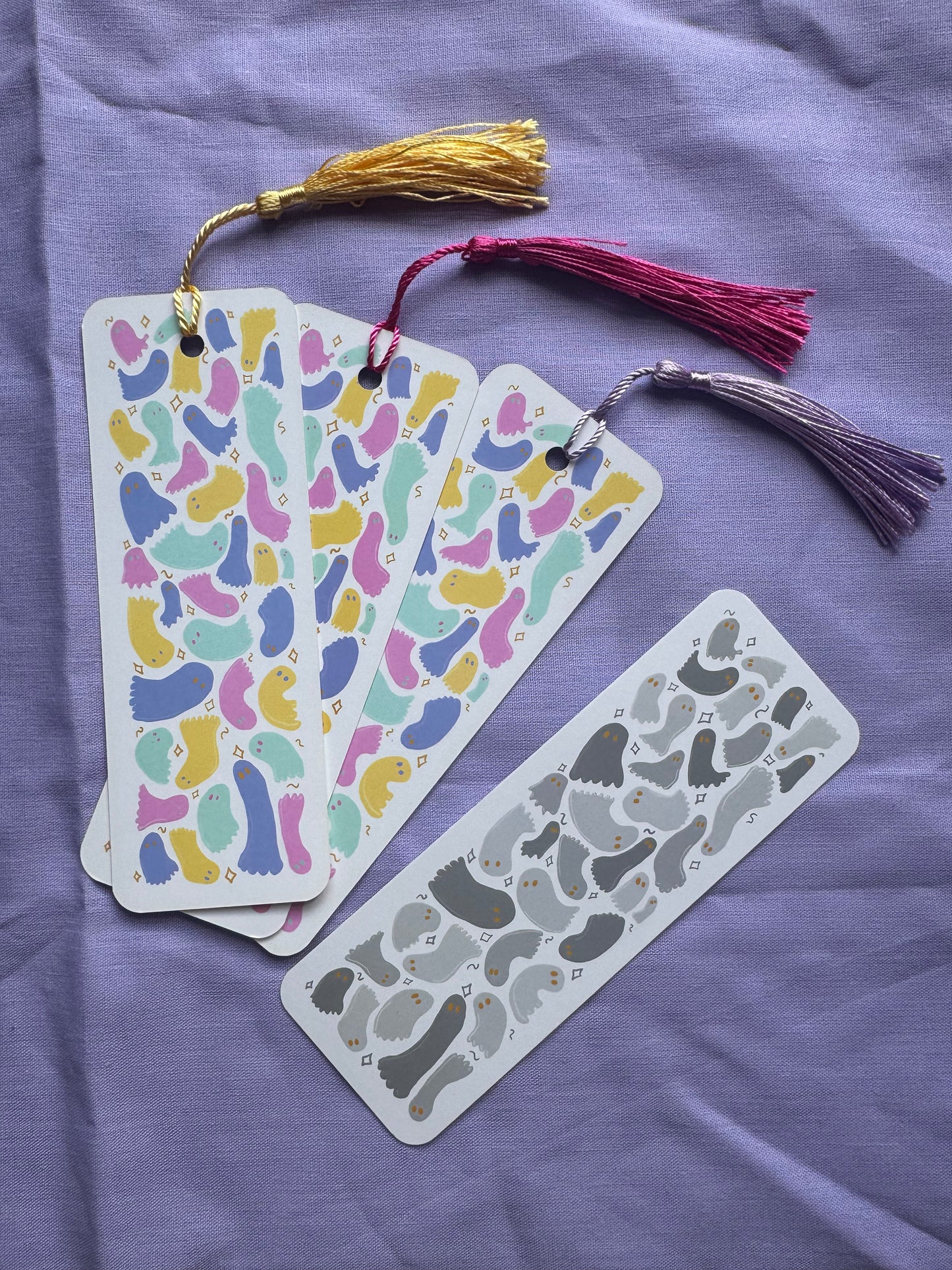 Pastel Ghost Bookmark