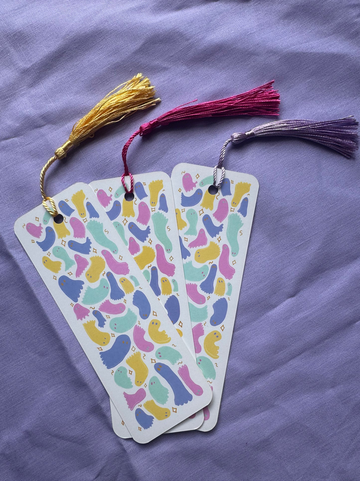 Pastel Ghost Bookmark
