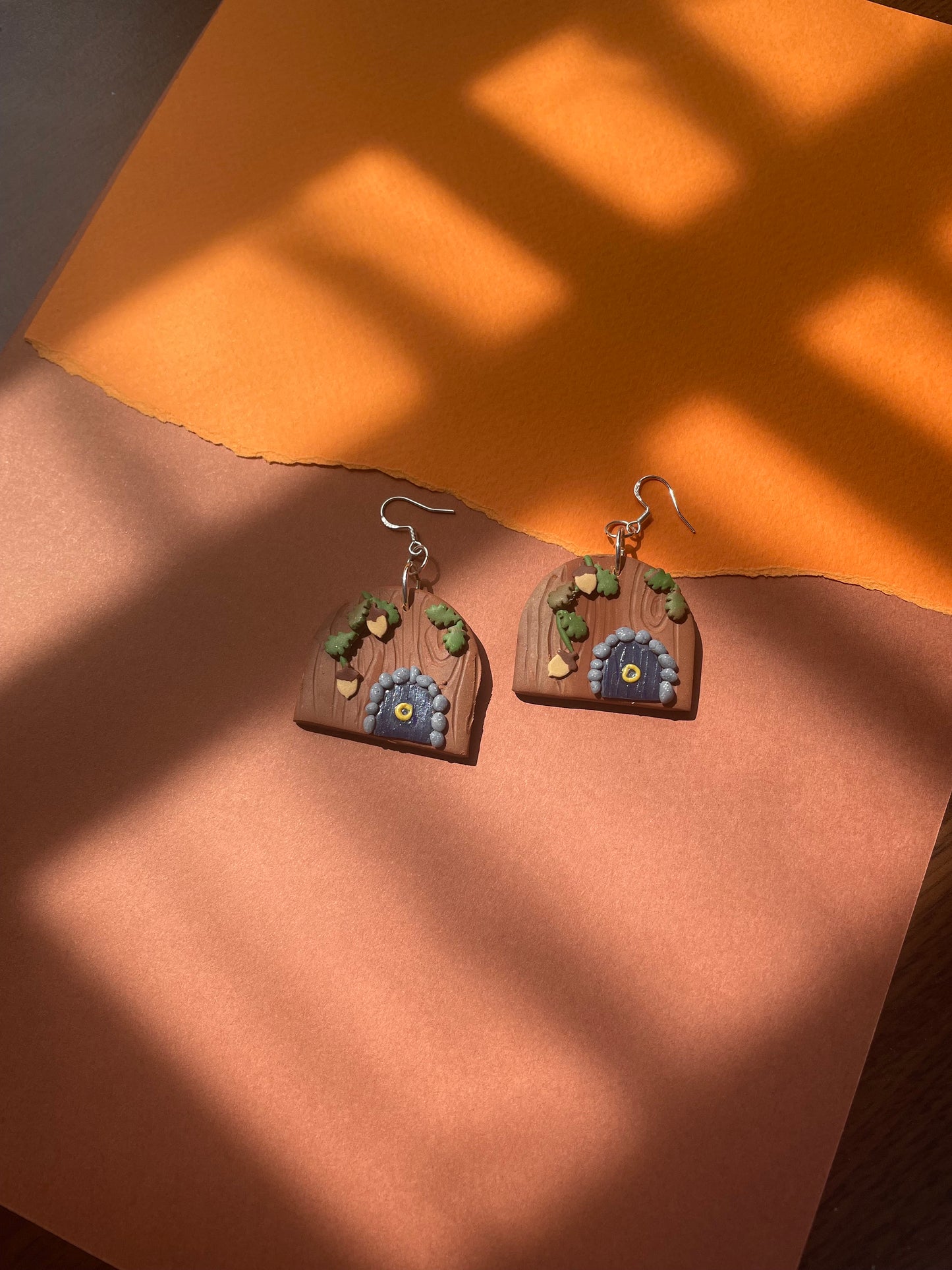 Fairy door Dangle Arch Earrings