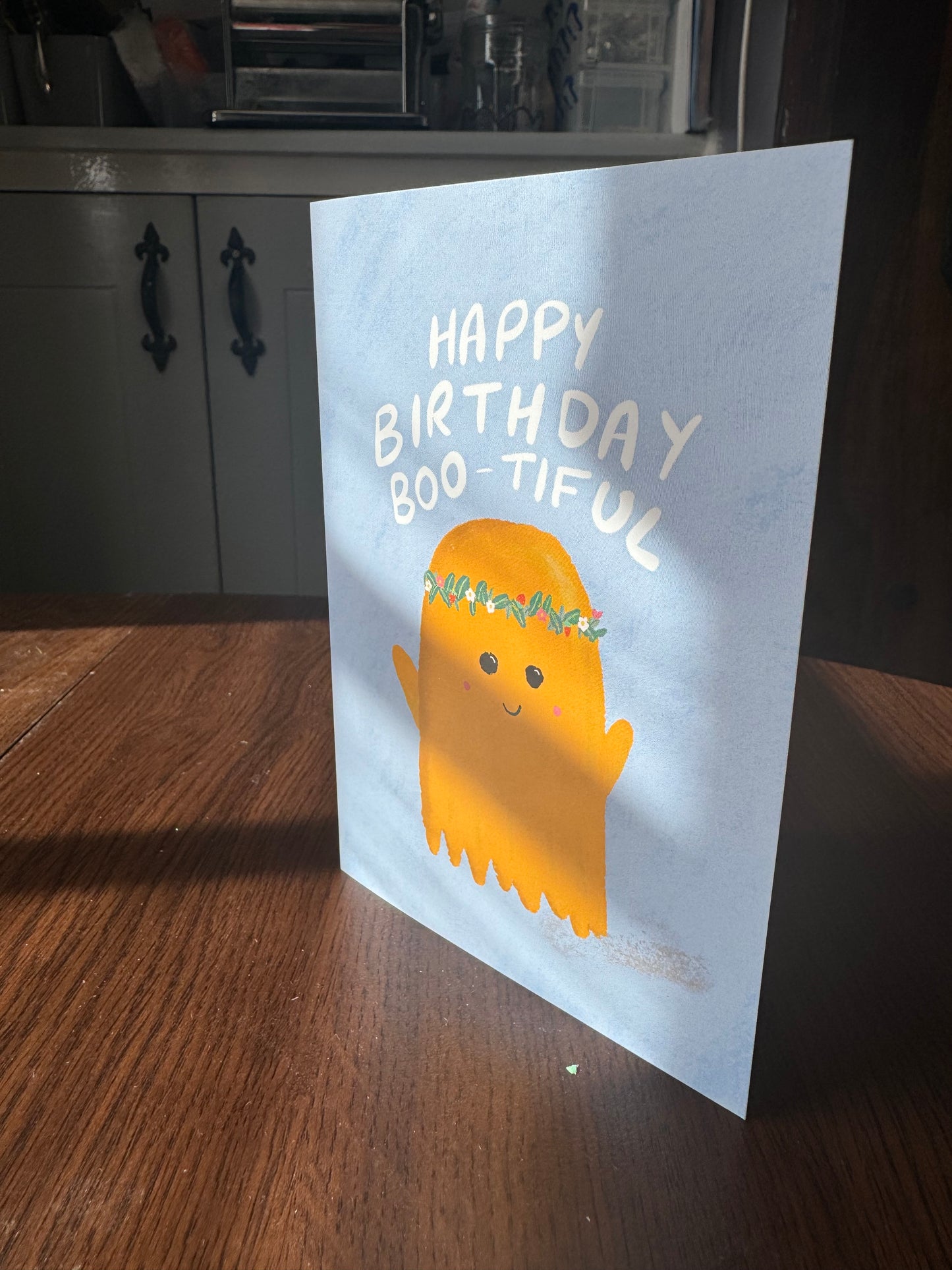 Happy Birthday Ghost Card