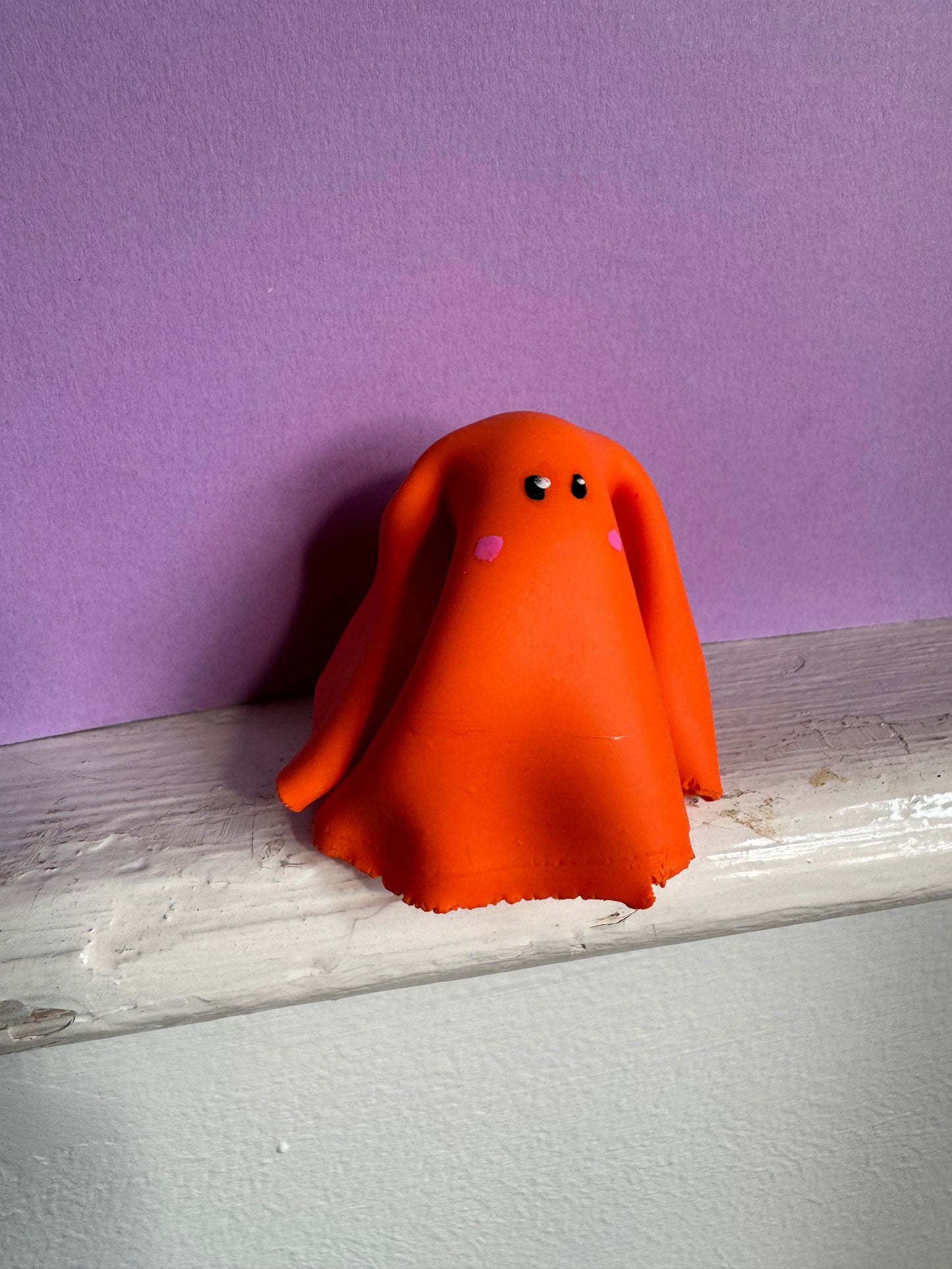 Ghost Buddy Figure: Bold Orange