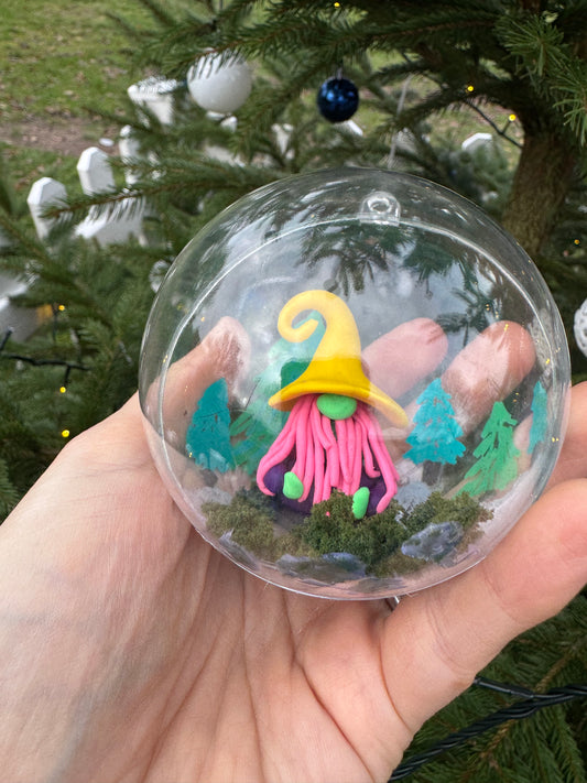 Gonk Gnome Large Bauble Christmas Tree Decoration