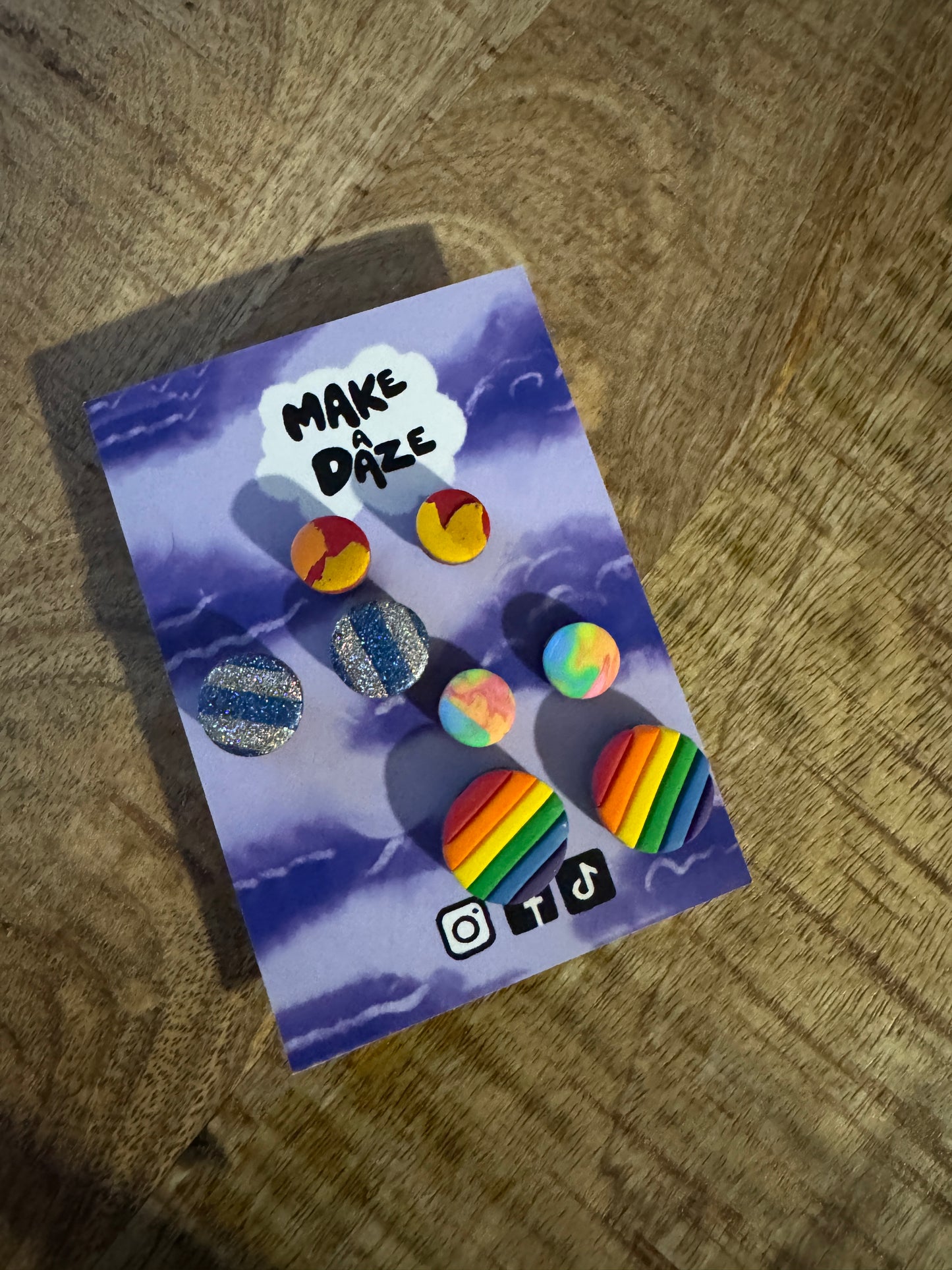 Mega Mixed studs Earring pack