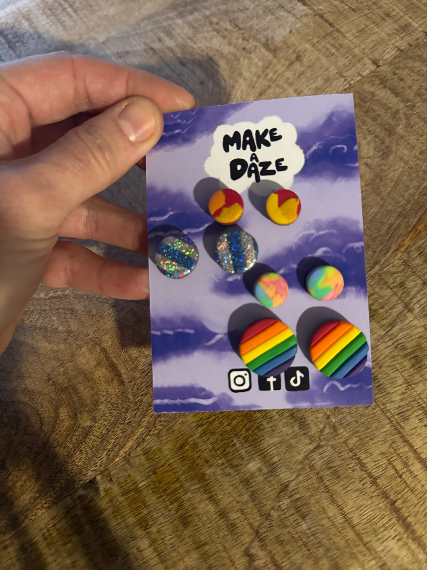 Mega Mixed studs Earring pack