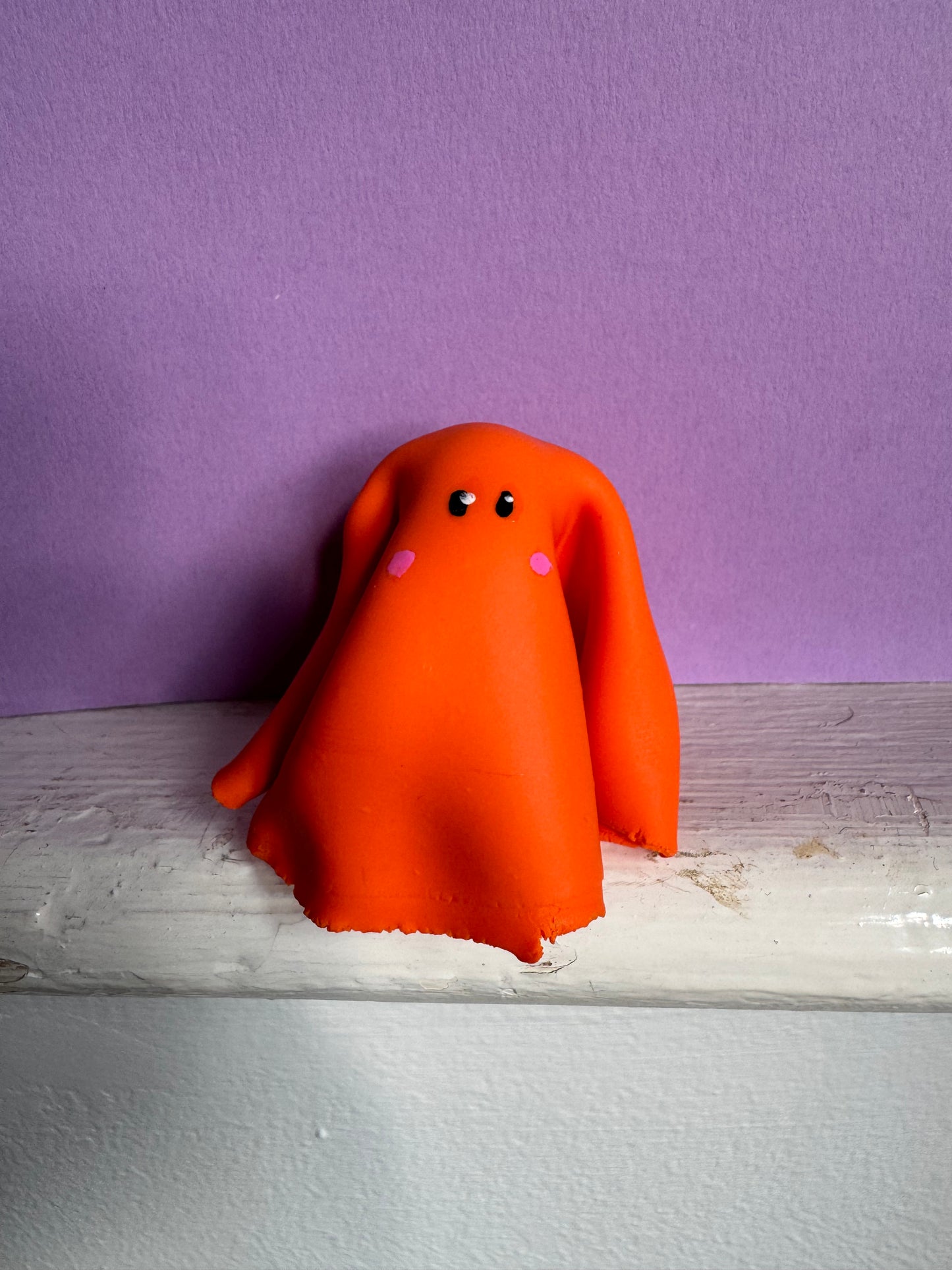 Ghost Buddy Figure: Bold Orange