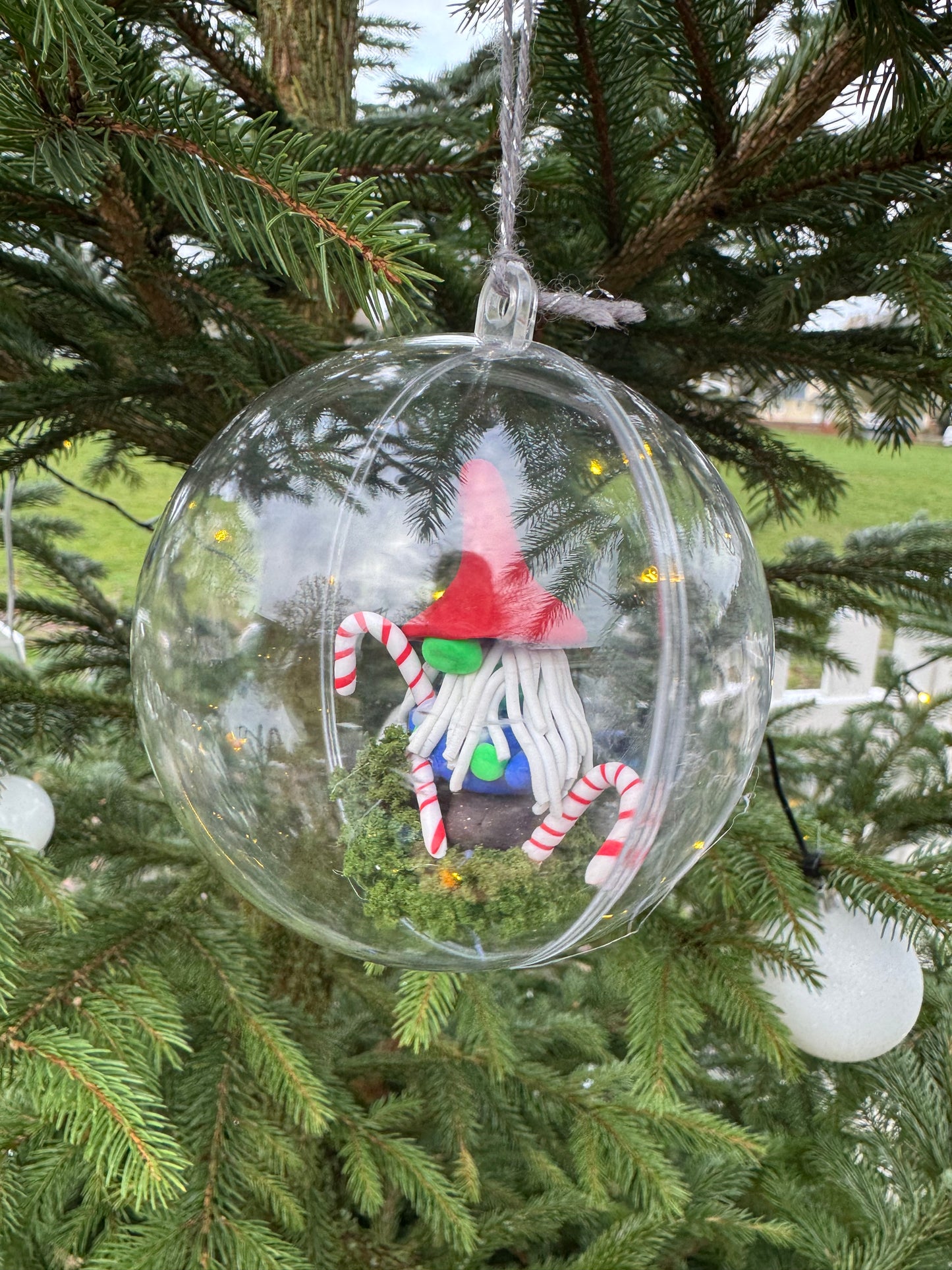 Christmas Gonk Gnome Large Bauble Decoration