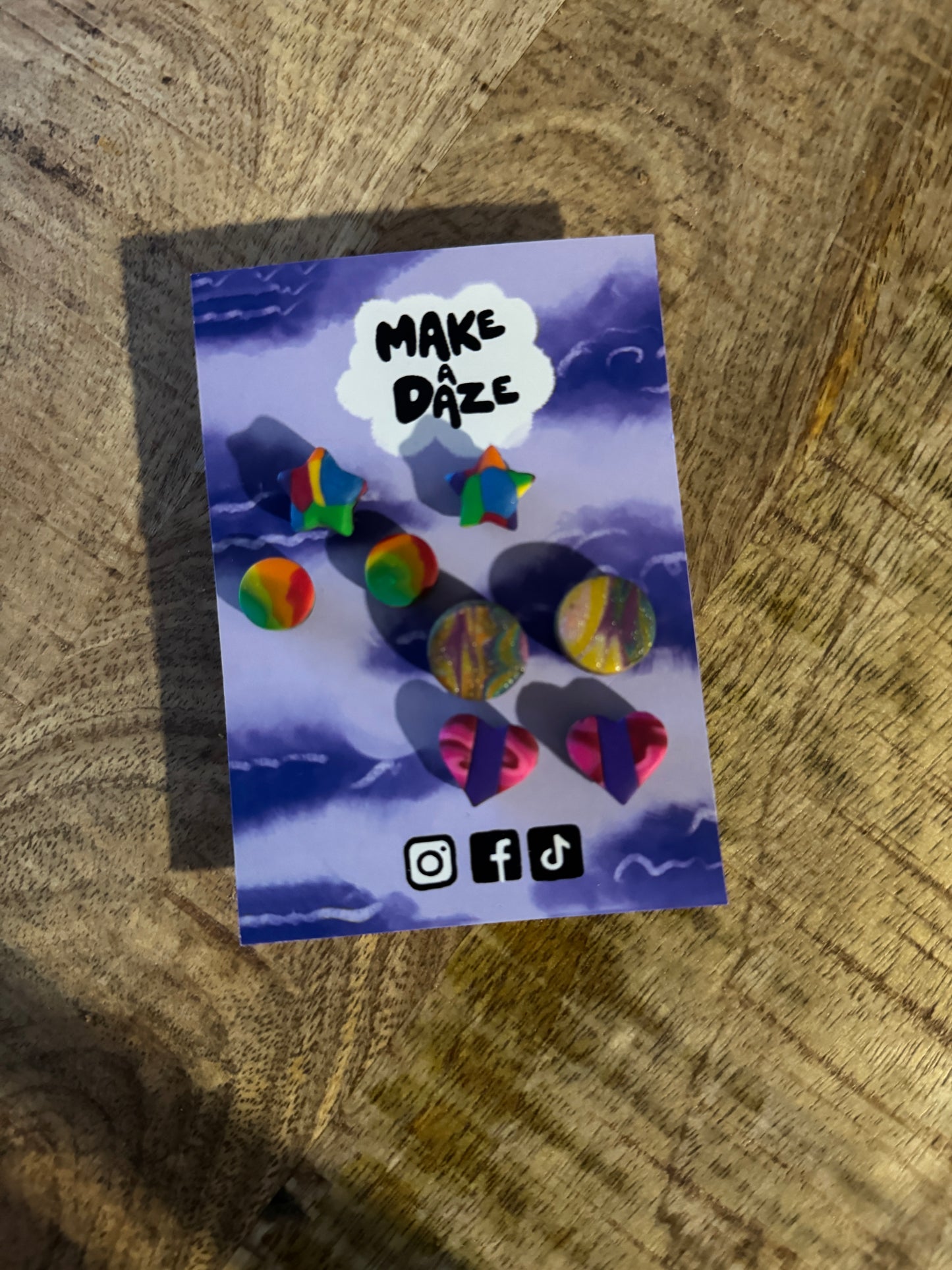 Mega Mixed studs Earring pack 2