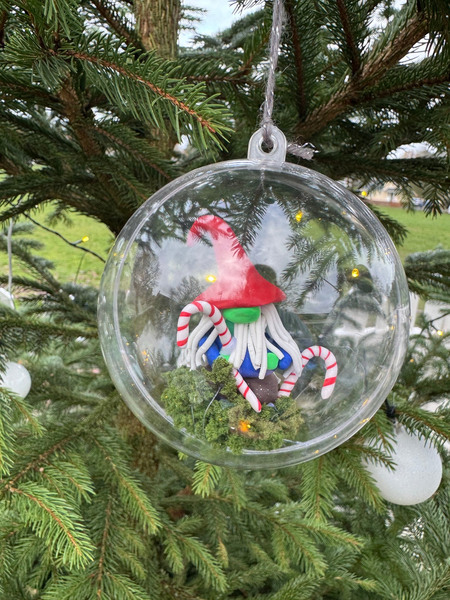 Christmas Gonk Gnome Large Bauble Decoration