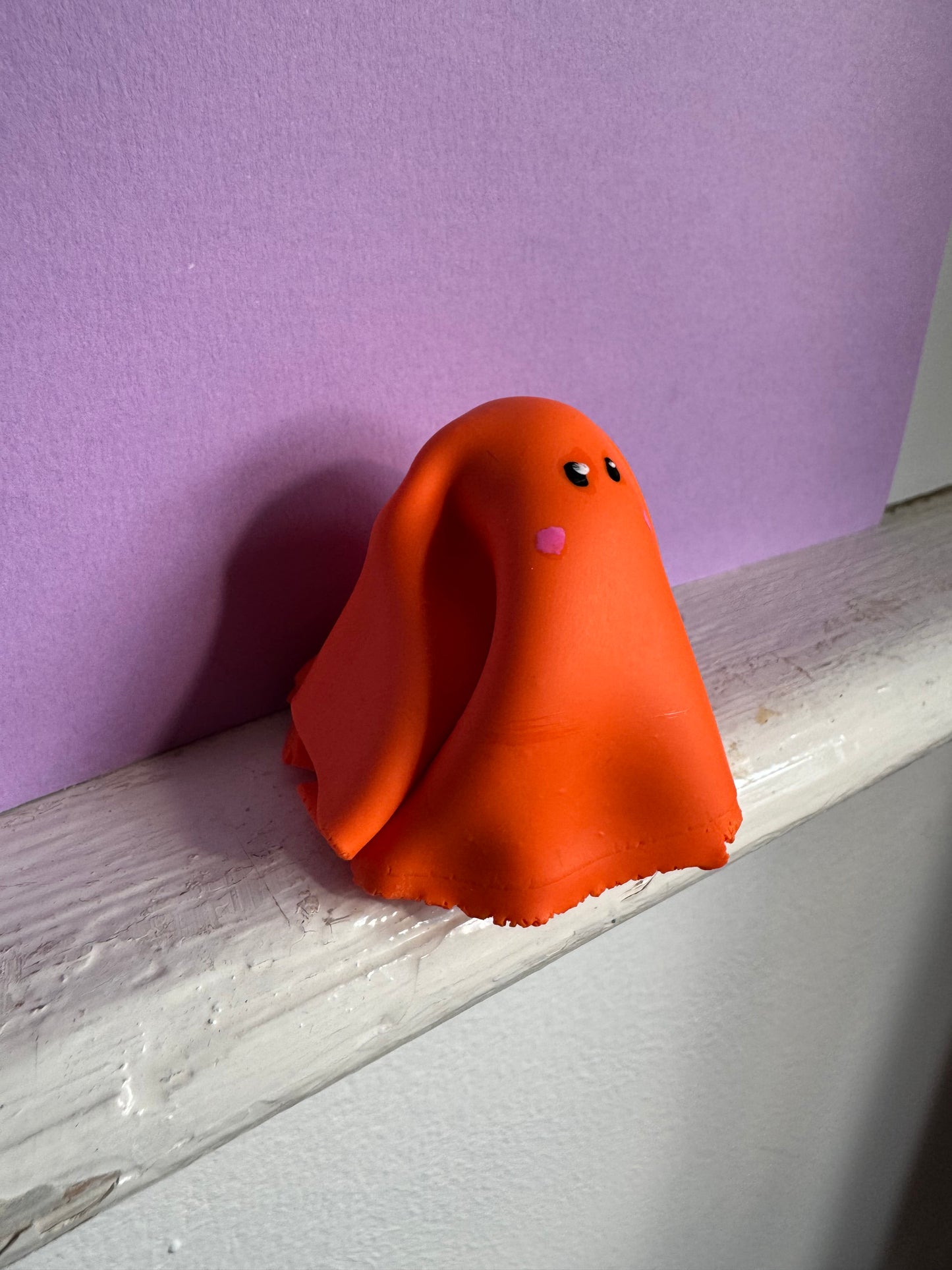 Ghost Buddy Figure: Bold Orange