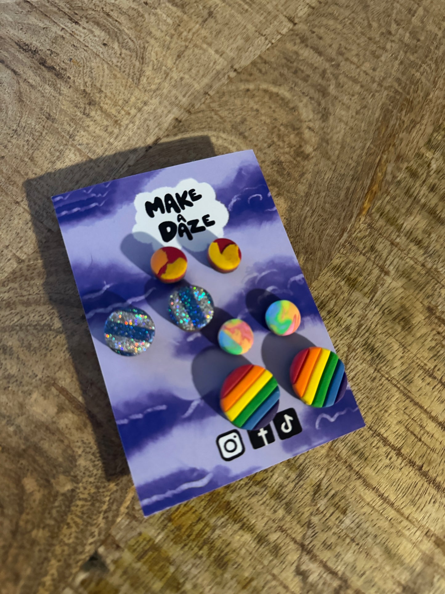 Mega Mixed studs Earring pack