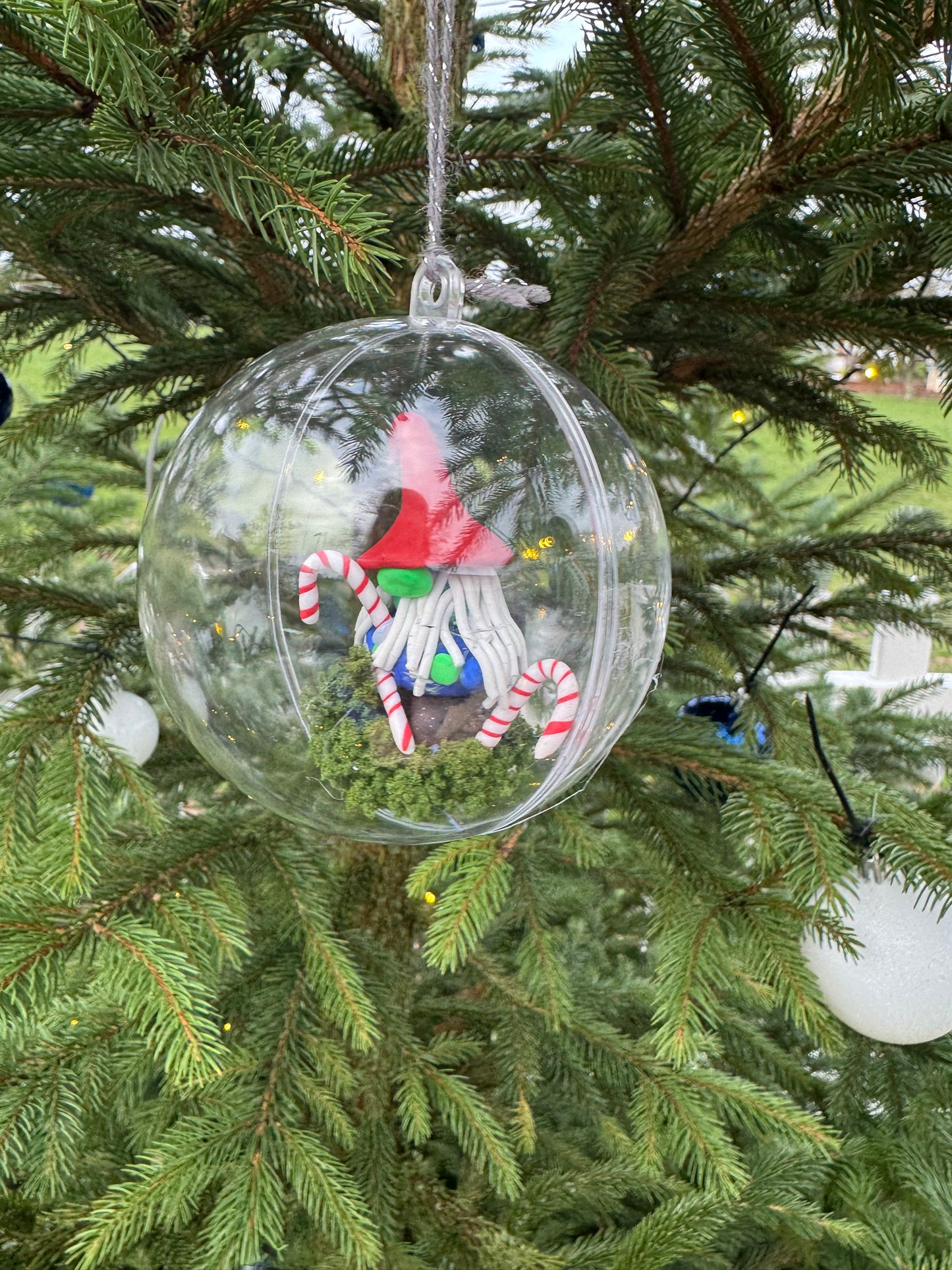 Christmas Gonk Gnome Large Bauble Decoration