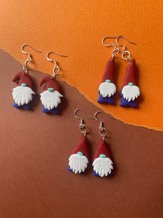 Gnome Gonk Goblincore Earrings
